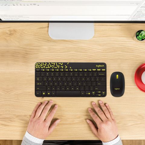 Logitech MK240 Wireless Keyboard and Mouse Combo (Black) - Image 6