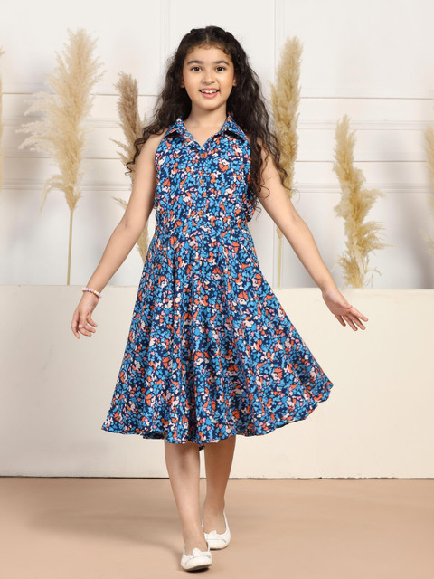 knee length dresses flipkart Fashion Dream Girls Midi/Knee Casual Dress Price in India 09-30-2025