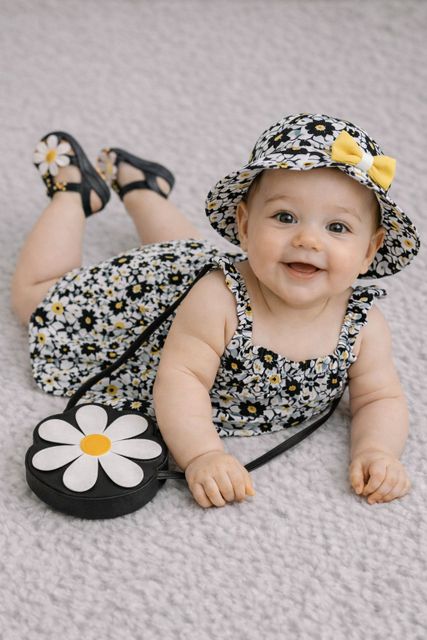 ZAM ZAM ENTERPRISES Baby Girls Above Knee Casual Dress (Multicolor, Sleeveless) - Image 7