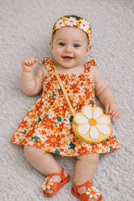 ZAM ZAM ENTERPRISES Baby Girls Above Knee Casual Dress (Multicolor, Sleeveless) - Image 6