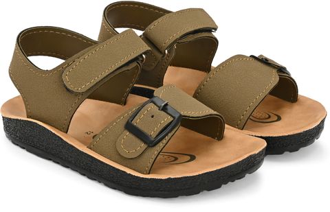 ZenG Strap Thong Sandals for Kids (Green, 3.5-4 Years) - Image 6