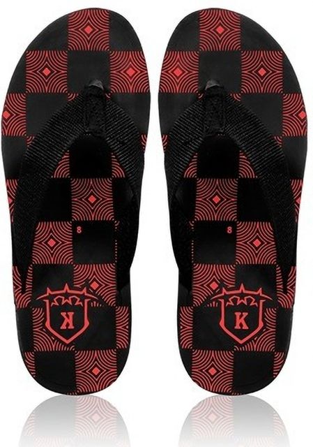 Kzaara Slip-on Thong Sandals for Kids, Red, 11-12 Years - Image 3