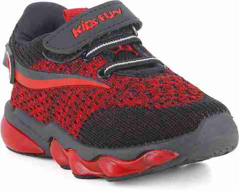 Kidsfun Boys & Girls Velcro Running Shoes Price in India - Buy