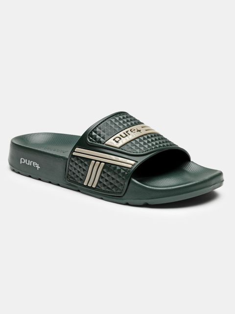 WELCOME Boys & Girls Slip On Slipper Flip Flop (Green , 8-9 Years) - Image 6