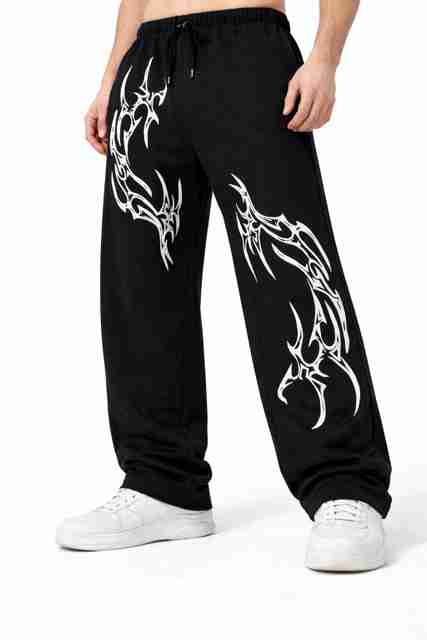 mank D Boys Track Pant (Black, Pack of 1) - Image 5