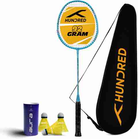 Hundred Powertek 200 Badminton Kit with Cover & 3 Shuttlecocks - Image 3