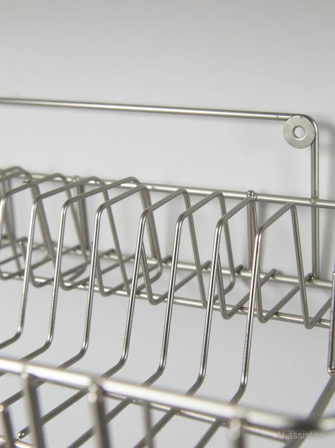 NEXO Stainless Steel Wall Mount Cup & Saucer Holder - Image 3