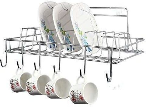 NEXO Stainless Steel Wall Mount Cup & Saucer Holder - Image 8
