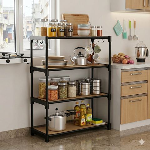 UkdiMukdi Plastic Cutlery Kitchen Rack - Image 7