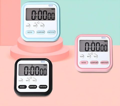 YCVARIYA Digital Timer Kids, Kitchen, Cooking, Classroom, Exercise, Oven, Baking Digital Kitchen Timer - Image 8