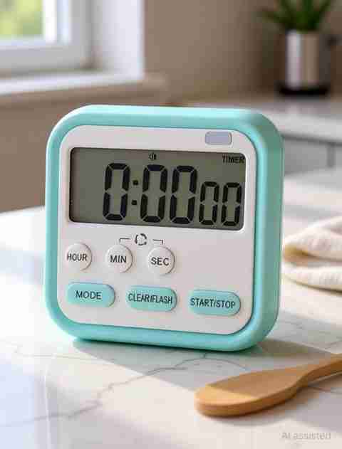 YCVARIYA Digital Timer Kids, Kitchen, Cooking, Classroom, Exercise, Oven, Baking Digital Kitchen Timer - Image 3