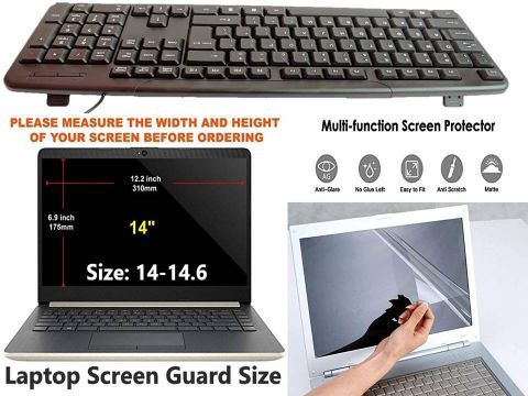 ANJO Keyboard&Mouse-WPad-Hub2-3n1Cleanr-2n1OTG-Ext-LED-Skin-14.6iScrn&KeyGuard&Sleeve Combo Set (Black) - Image 3