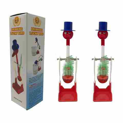 RVM Toys Retro Drinking Bird Toy, Pack of 2, Multicolor - Image 2