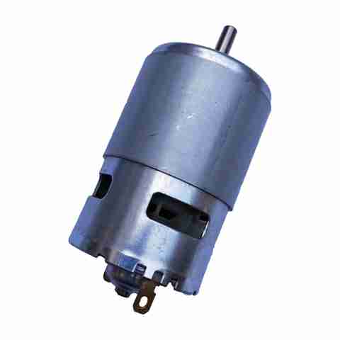 HUMSER 12V DC Brushed Heavy Duty Motor (Silver) - Image 3