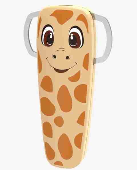 blix Giraffe Queaky Rechargeable Circuit Toy (Brown) - Image 2