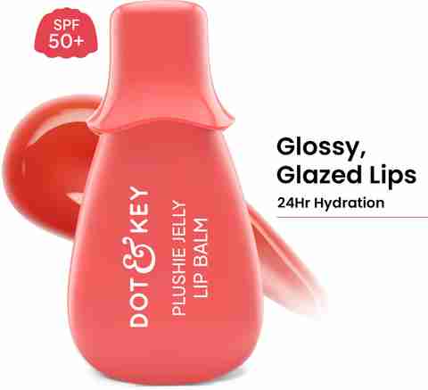 Dot & Key Plushie Jelly Lip Balm In-Vivo Tested SPF 50+ PA++++ Toffee Melt (Pack of: 1, 10 g) - Image 5