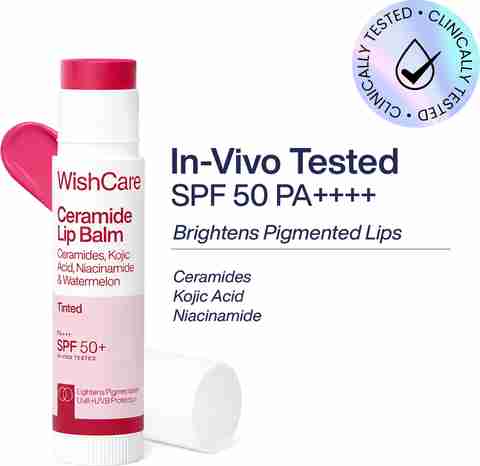 WishCare Tinted Lip Balm SPF50 PA+++ (5g) - Image 5
