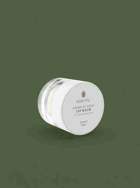 NARIYAL Cream of Coco Lip Balm Coconut & Green Apple, 10g - Image 5