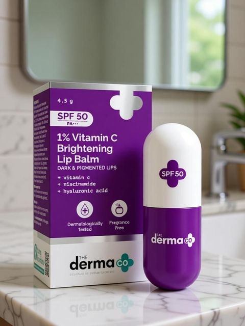 vitamin c brightening lip balm The Derma Co 1% | Protects from Sun Damage [Natural] - Price in India, Buy The Derma Co 1% Vitamin C Brightening Lip Balm ginkgo-all Flavor:20 Packets of Orange providing long Vitamin B12 – Perfection