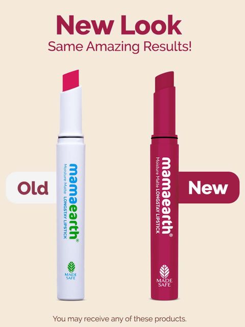 Mamaearth Moisture Matte Longstay Lipstick Berrylicious Magenta 2g - Image 7