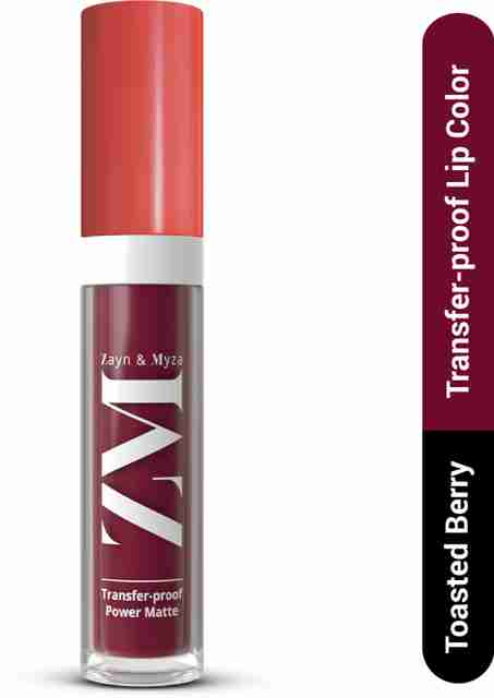 ZM Zayn & Myza Transfer-Proof Power Matte Liquid Lipstick With
