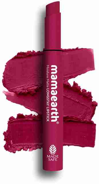 Mamaearth Moisture Matte Longstay Lipstick Berrylicious Magenta 2g - Image 5