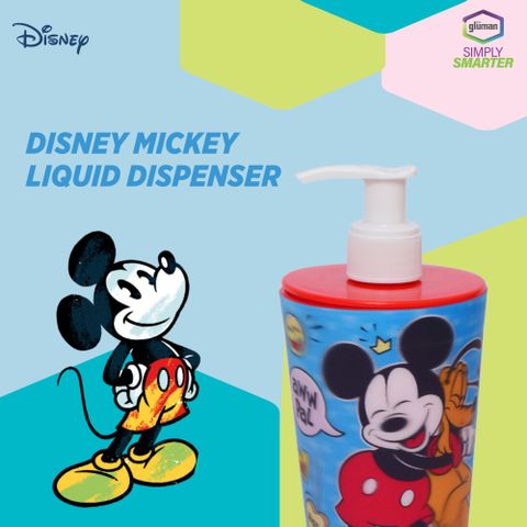 DISNEY Mickey 350ml Liquid Dispenser for Kids | BPA Free 350 ml