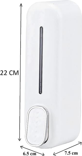 CARNIVAL Wall Mounted Dispenser 350ml White - Image 7