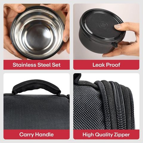 Mumma's LIFE 4-Container Stainless Steel Lunch Box (2130 ml) - Image 8