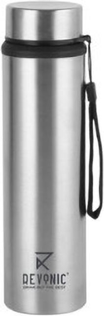 revonic Stainless Steel Lunch Box with 1000 ML Water Bottle & Lunch Bag 3 Containers Stainless Steel Office Lunch Box (500 ml) - Image 7