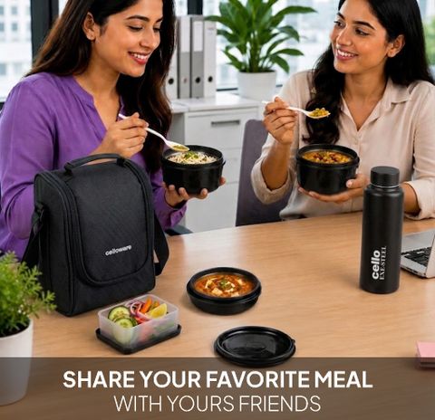 Cello MF All in One 5-Container Lunch Box, 1575 ml - Image 7