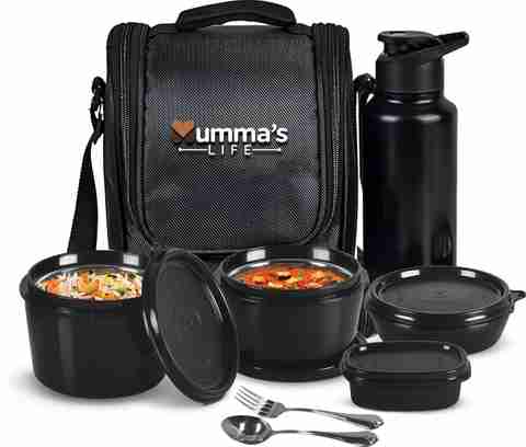 Mumma's LIFE 4-Container Stainless Steel Lunch Box (2130 ml) - Image 5