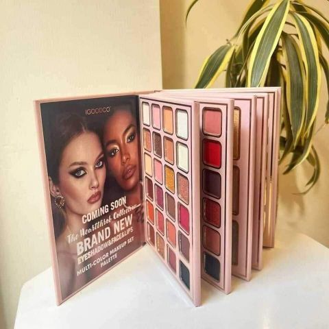 Winble 5-in-1 Foldable Makeup Palette | All-in-One Makeup Book for All Skin Tones 96 ml (multicolor) - Image 8