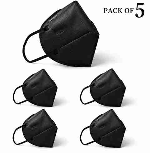 7SHIELD Black N95 Medical Mask High-Performance Healthcare and