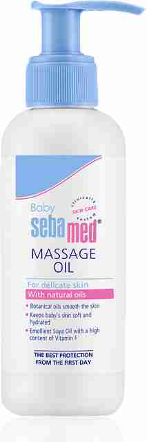 Sebamed Baby Massage Oil| With Soya Oil|Non- greasy|Ideal for newborn (150 ml) - Image 3