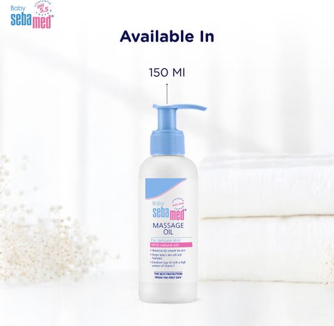 Sebamed Baby Massage Oil| With Soya Oil|Non- greasy|Ideal for newborn (150 ml) - Image 8