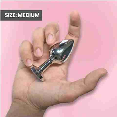 naughty life small plug-03 Stainless Steel Deep Tissue Massage Roller - Image 3