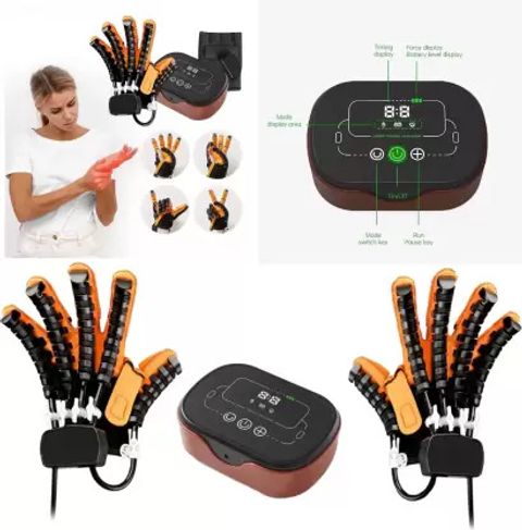 Biotronix Hand Rehabilitation Therapy Machine for Right+Left for Stroke Recovery XL Size Medical Reacher & Grabber (Length 25 cm) - Image 4