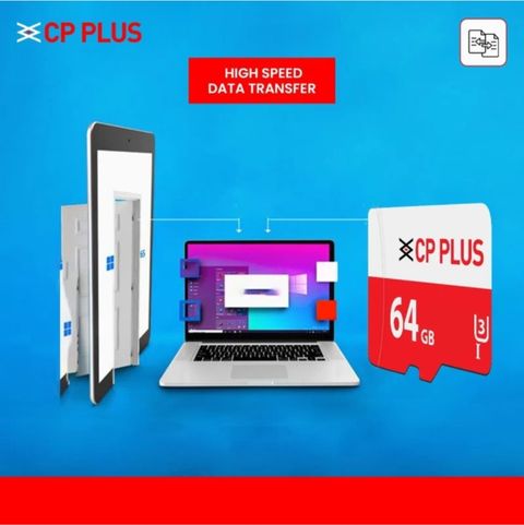 CP PLUS CP -NM64 64 GB MicroSD Card Class 10 70 MB/s Memory Card