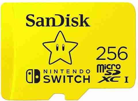 SanDisk SDSQXAO-256G-GNCZN Nintendo 256 GB MicroSDHC Class 10 100