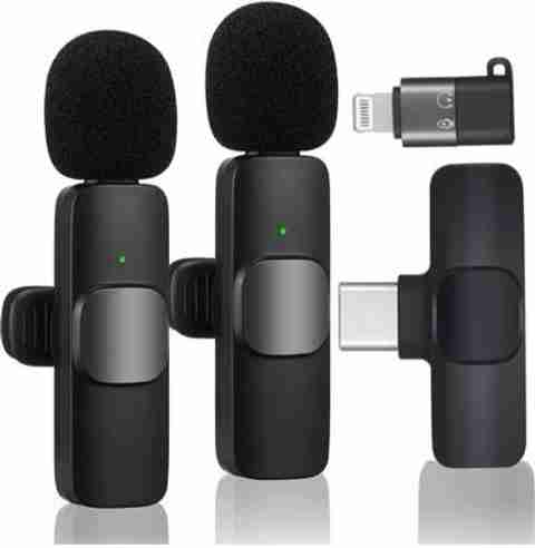 MOBIZAC à¤®à¥à¤¬à¤¿à¤à¤¼à¥à¤ Mobile Lapel Mic for Youtube Video Recording Podcast ASMR Interviews Conference à¤µà¥à¤²à¥à¤à¤¿à¤à¤ à¤®à¤¾à¤à¤à¥à¤°à¥à¤«à¥à¤¨à¥à¤¸ (à¤à¤¾à¤²à¤¾) - Image 2