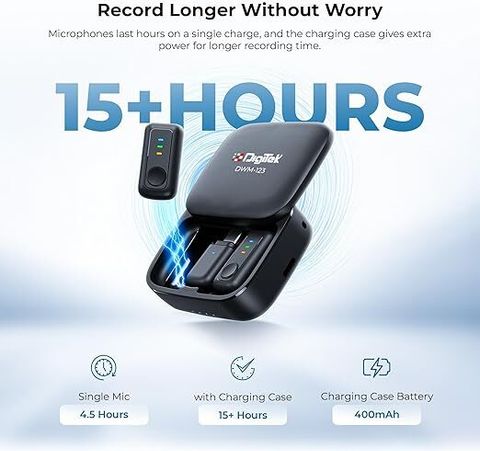 Digitek DWM 123 2-in-1 Wireless Microphone - Image 7
