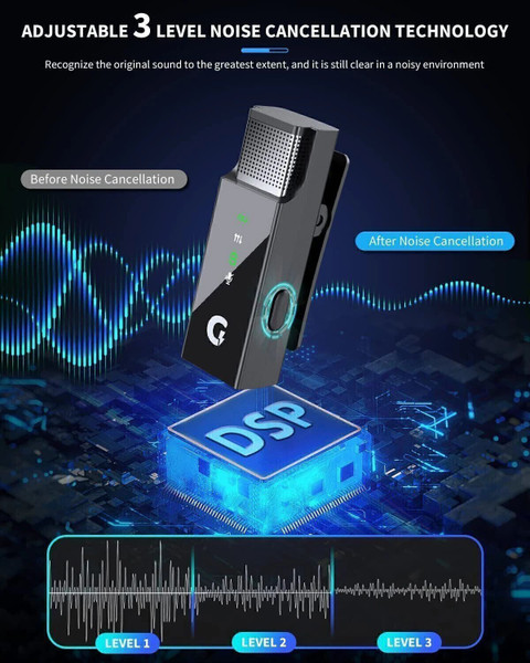 noise cancellation microphone for noisy environment