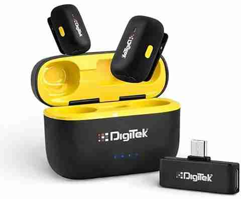 DIGITEK DWM 103 Mini 2-in-1 Wireless Microphone - Image 5