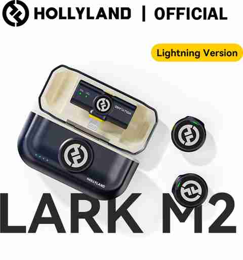 HOLLYLAND Lark M2 Lightning Version Microphone - HOLLYLAND