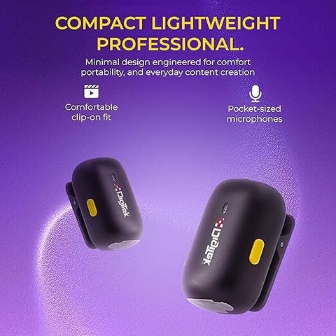 DIGITEK DWM 103 Mini 2-in-1 Wireless Microphone - Image 7