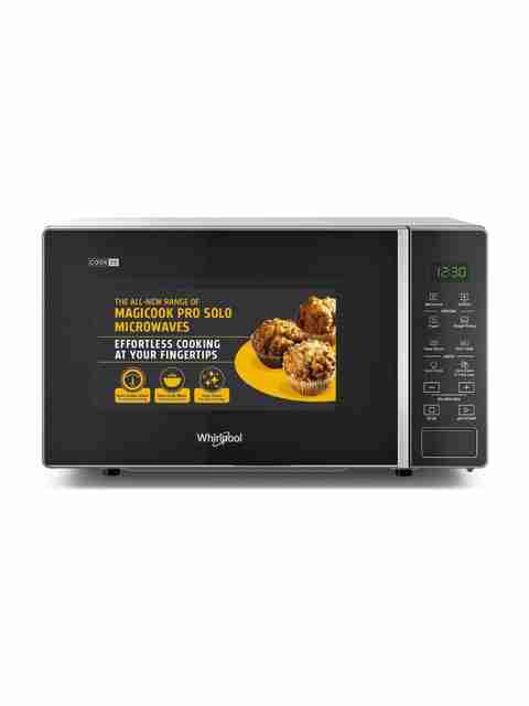 Whirlpool 20 L 18 Auto Cook Recipes, Feather Touch Membrane Solo Microwave Oven (MAGICOOK PRO 20SE black, Black) - Image 4