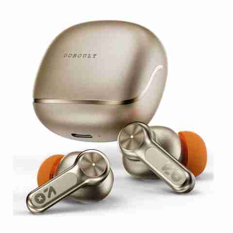 GOBOULT Raven 70Hrs Battery TWS Earbuds (Champagne) - Image 5