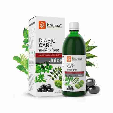 Krishna's Herbal & Ayurveda Diabic Care Juice 500ml - Image 3