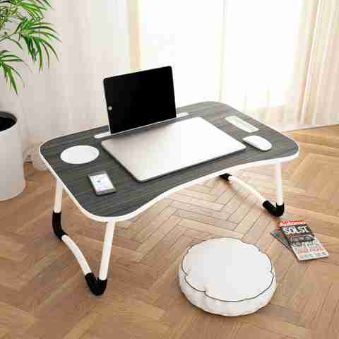 Story@home LT4002 Wood Portable Laptop Table (Finish Color - Black, Pre Assembled) - Image 5